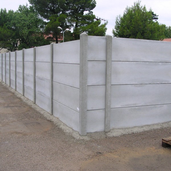 Clôture béton